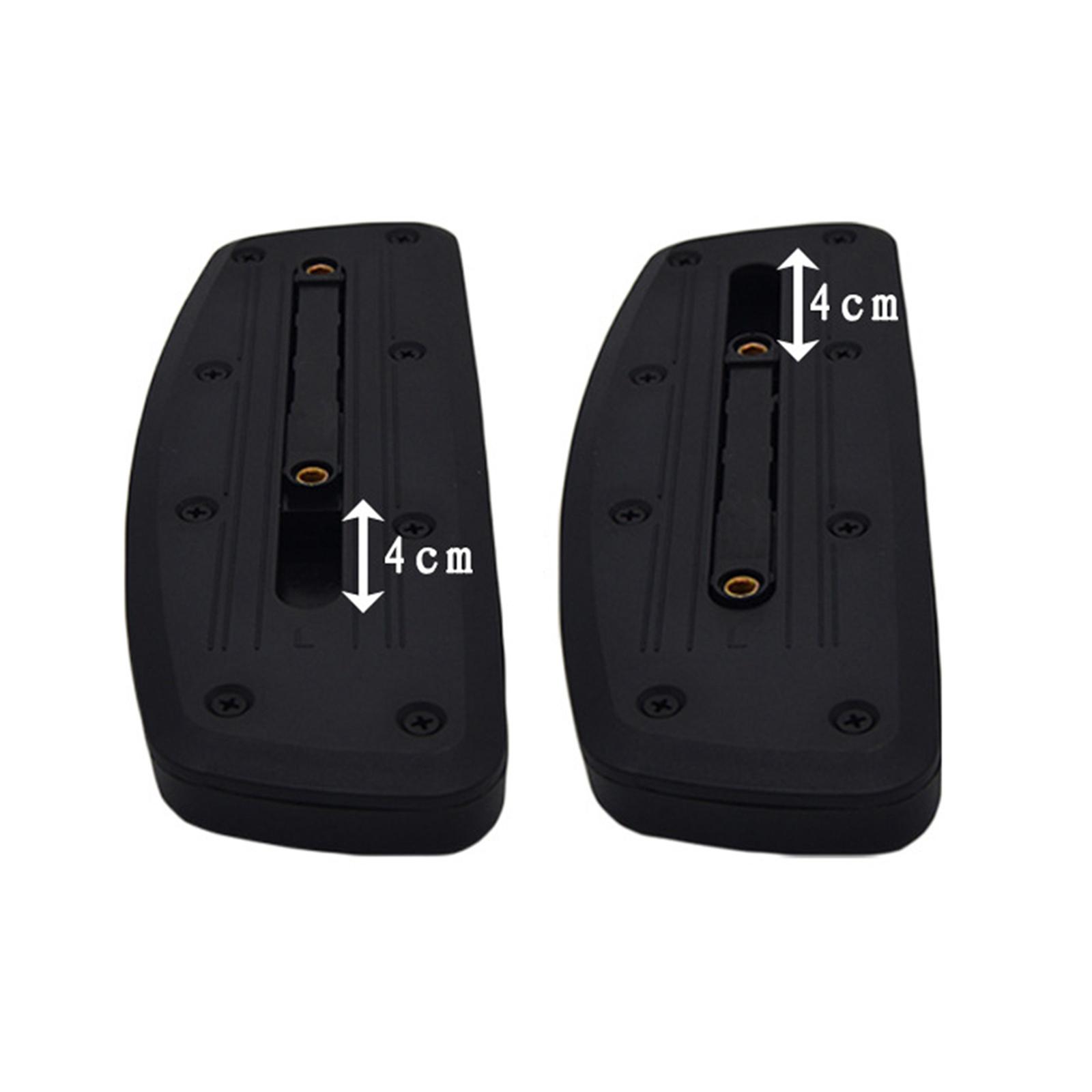 2x Office Chair Replacement Armrest Arm Pads Black Easy to Install Water Resistant Office Chair Accessories Desk Chair Arm Pads