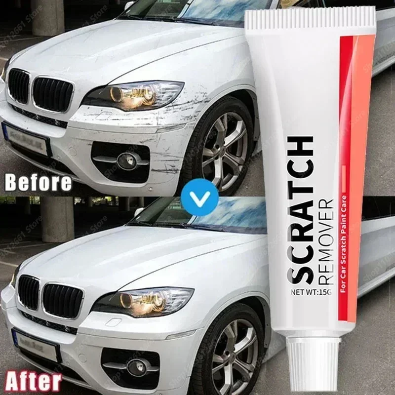 Car Scratch Remove Automobile Polishing Paste Sponge Pickup Trucks Body Paint Smooth Care Refurbishment Broken Scratchs Repair