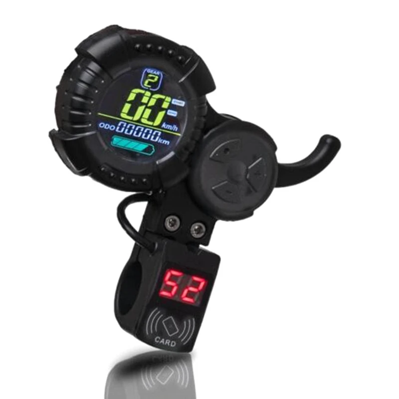 Scooter elétrico Display Gatilho, acelerador de LED, acelerador e cartão NFC para VSETT 8, 8 +, 9, 9 +, ZERO 8, 9, 10, 8X, 10X, Z8PRO