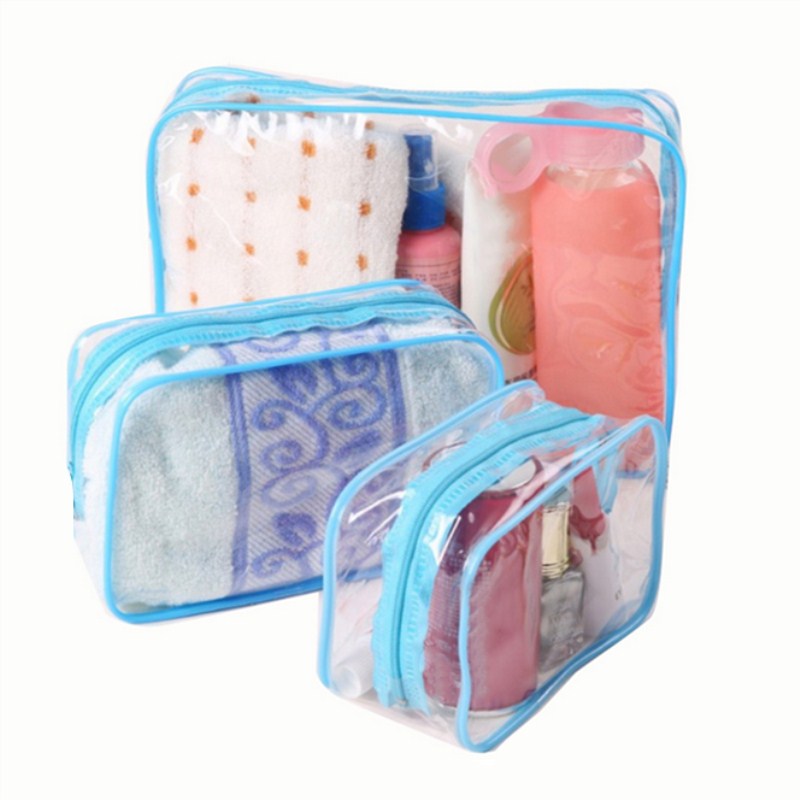 ว่ายน้ํากระเป๋าโปร่งใสกระเป๋าถือ Beach Pool Organizer สําหรับผู้หญิงกีฬาชุดว่ายน้ําเก็บกระเป๋ากันน้ํากระเป๋าโทรศัพท์