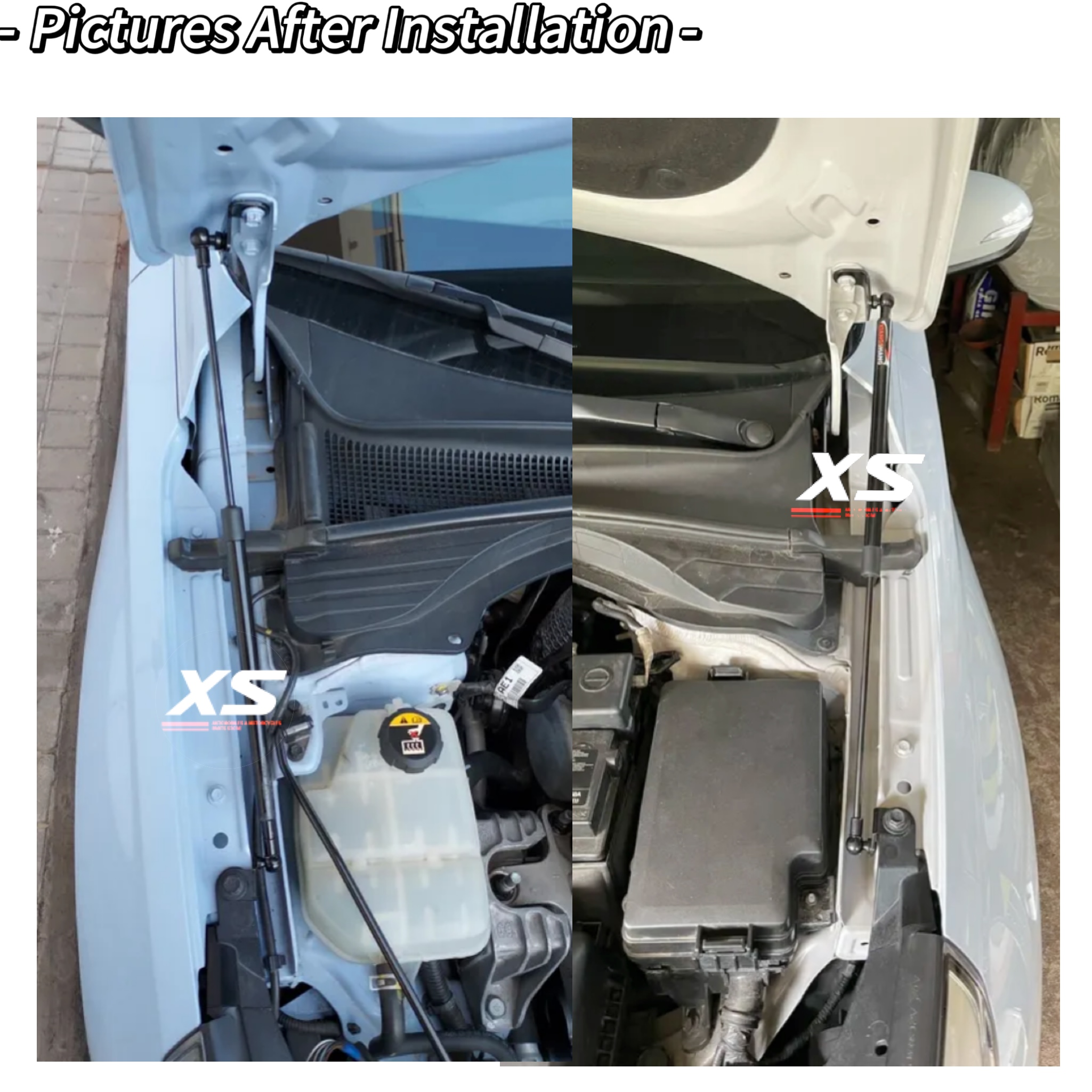 Modify Hood Struts For Hyundai i30 PD 2016-2024 For Hyundai Elantra GT Front Bonnet Lift Support Shock Dampers Cylinder Verins