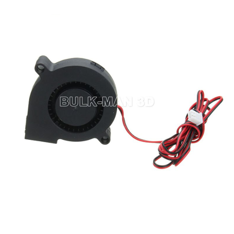 DC 12V 24V 50x50x15mm Óleo/Duplo Rolamento de Esferas Turbina 5015 Ventilador de Refrigeração para Peças de Impressora 3D
