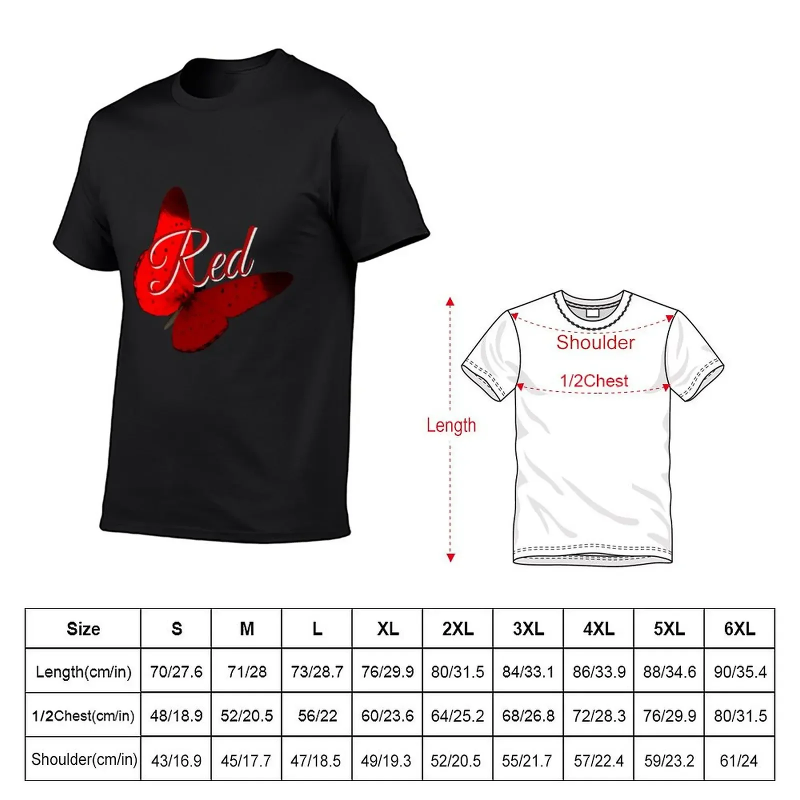 Kaus Merah Lotta Utuh Kaus Grafis Anime Kaus Pria
