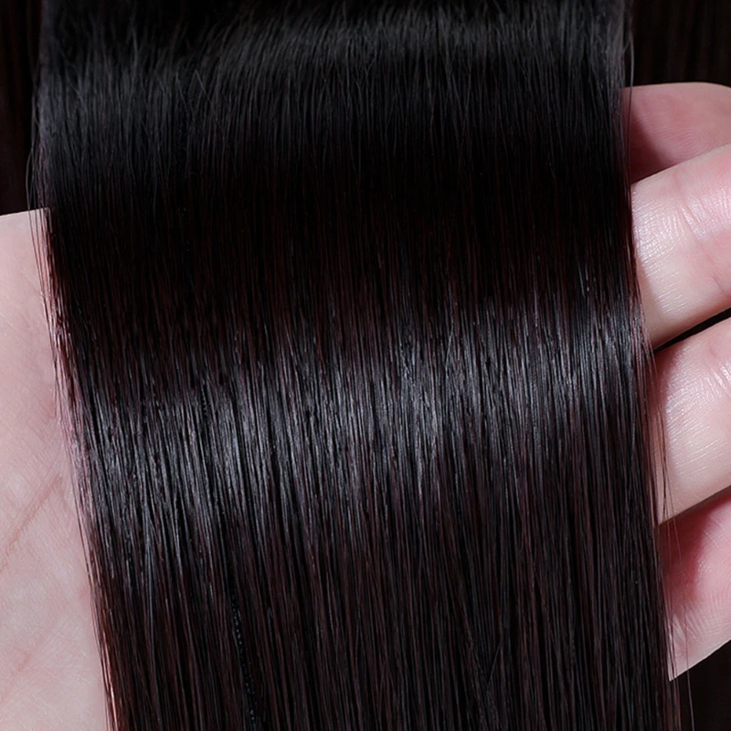 Extensões longas de cabelo ondulado para mulheres, boné de peruca sem aba, cabelos sintéticos de malha removível, chapéu, moda, inverno