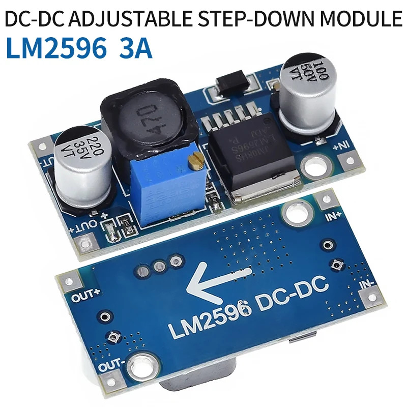 1/5/10PCS LM2596 DC zu DC Buck Converter 3,0-40V zu 1,5-35V Netzteil Step Down Modul