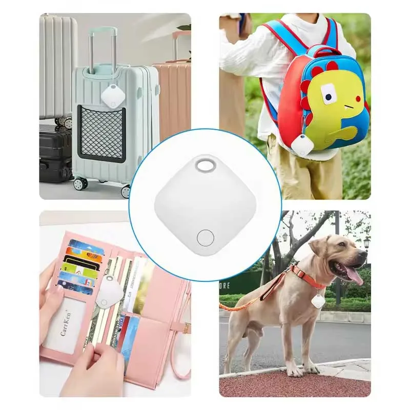 Rastreador de alarme Bluetooth inteligente funciona com encontrar meu aplicativo dispositivo anti-perda para localizador de substituição de etiqueta de iPhone com classificação MFI