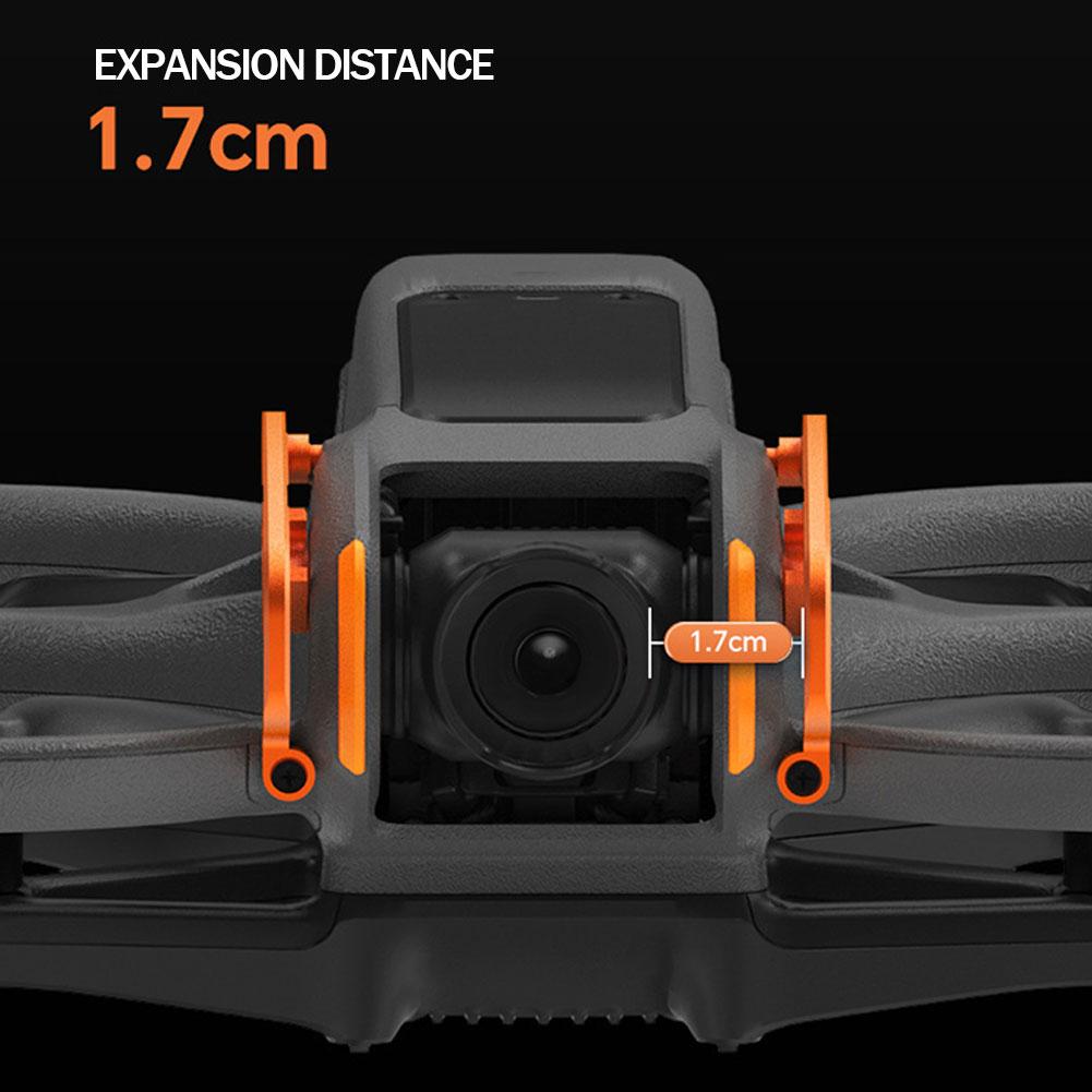 Alumínio Alloy Bumper Bar para DJI Avata 2 Drone, Anti-Colisão Gimbal Lens Protection, Guard Bar, Drone Acessórios