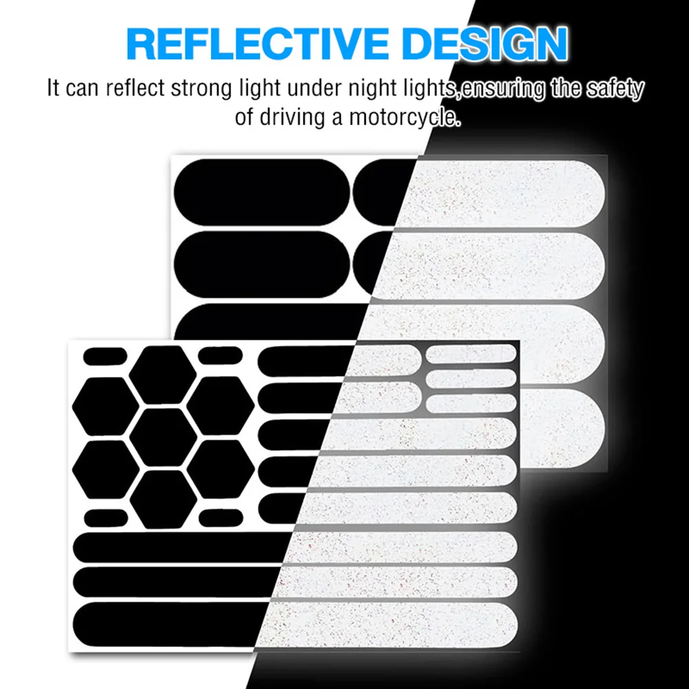 Taśma odblaskowa do rowerów Naklejki i taśmy odblaskowe Samoprzylepna taśma odblaskowa i naklejki na kaski do samochodów motocykli