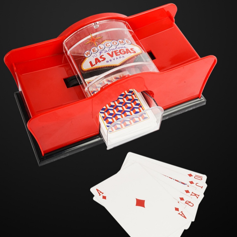Manual Card Shuffler Playing Cards 2 Decks Of Card Holder Playing Card Shuffler Mixer For Poker Game Board Game