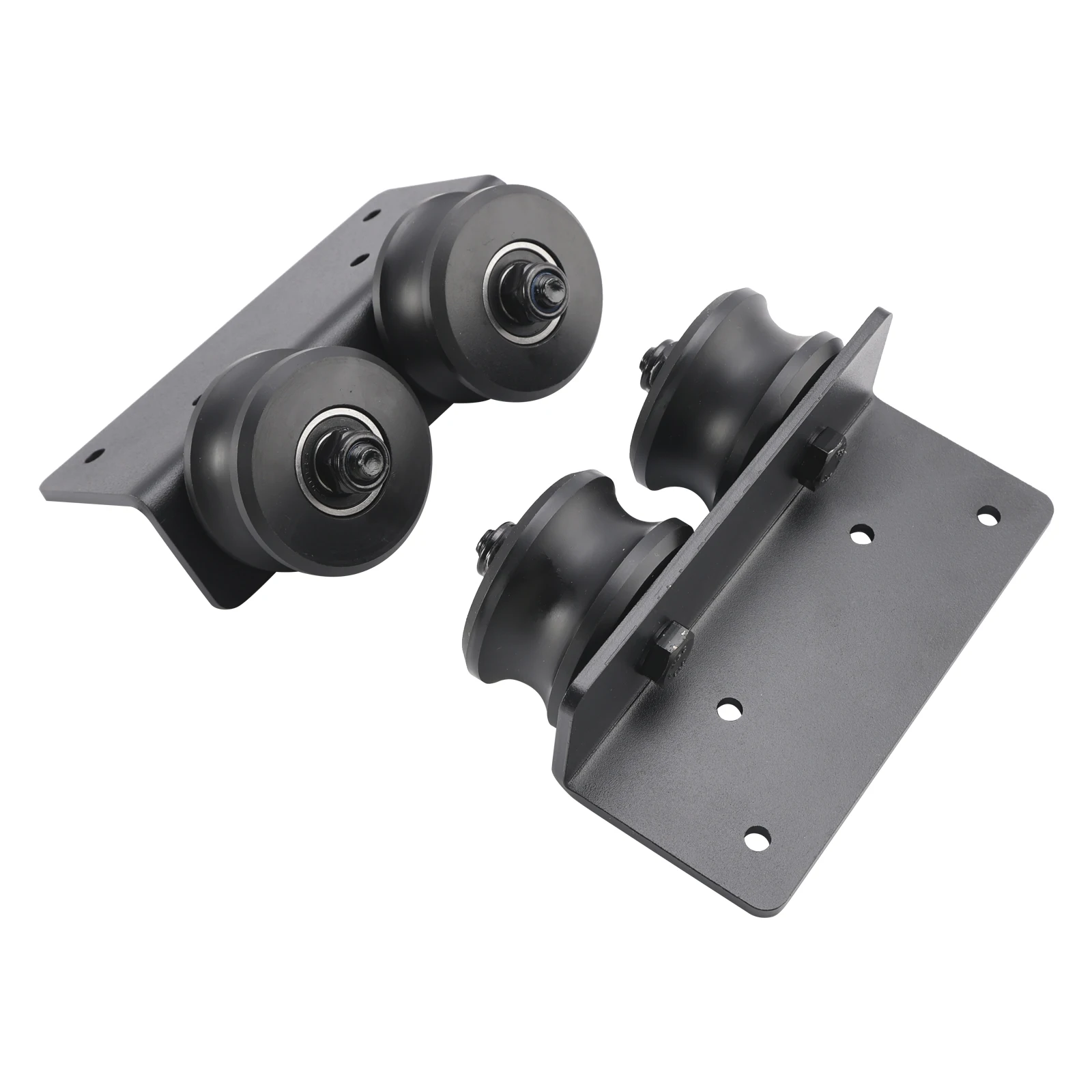Kit hardware scala scorrevole Artudatech Rolling Library con tubo tondo freno da 3,3 piedi