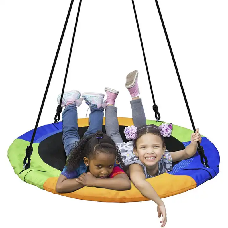 Outdoor suspenso jardim balanço para crianças, cadeira de balanço infantil, terapia do bebê, interior