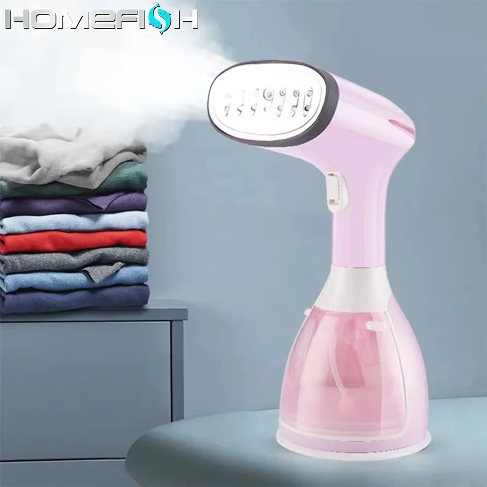 Vaporizador de roupas portátil, 280ml, vaporizador de tecido, 7 furos, 20 segundos, calor rápido, 1500w, vaporizador de roupas para casa, viagem, portátil