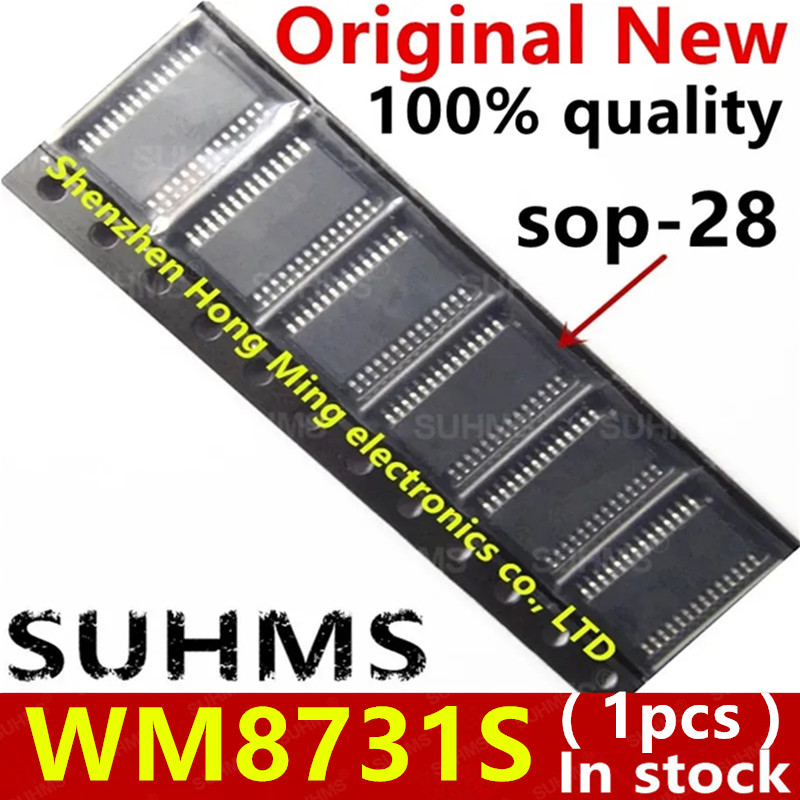 (1 Stück) 100 % neu WM8731SEDS WM8731S sop28