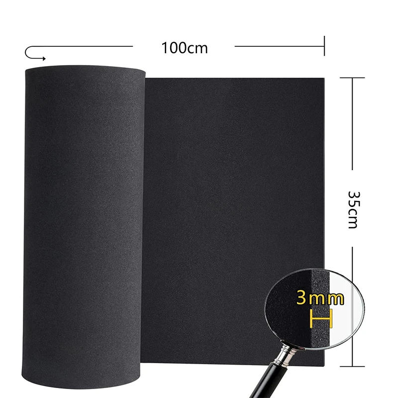 1pcs Thickness 1/2/3/5/10mm Eva Foam Sheets Sound-Absorbing Noise Spone Foam Craft Eva Sheets Handmade Making Material