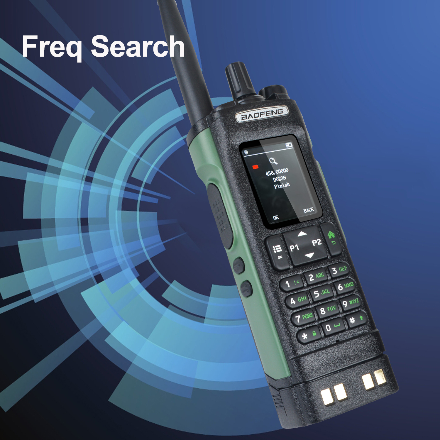 Baofeng DM-32 GPS APRS AES256 Encryption DMR Digital Analog UHF VHF Dual Band 8W Air Band FM Walkie Talkie DM-32UV