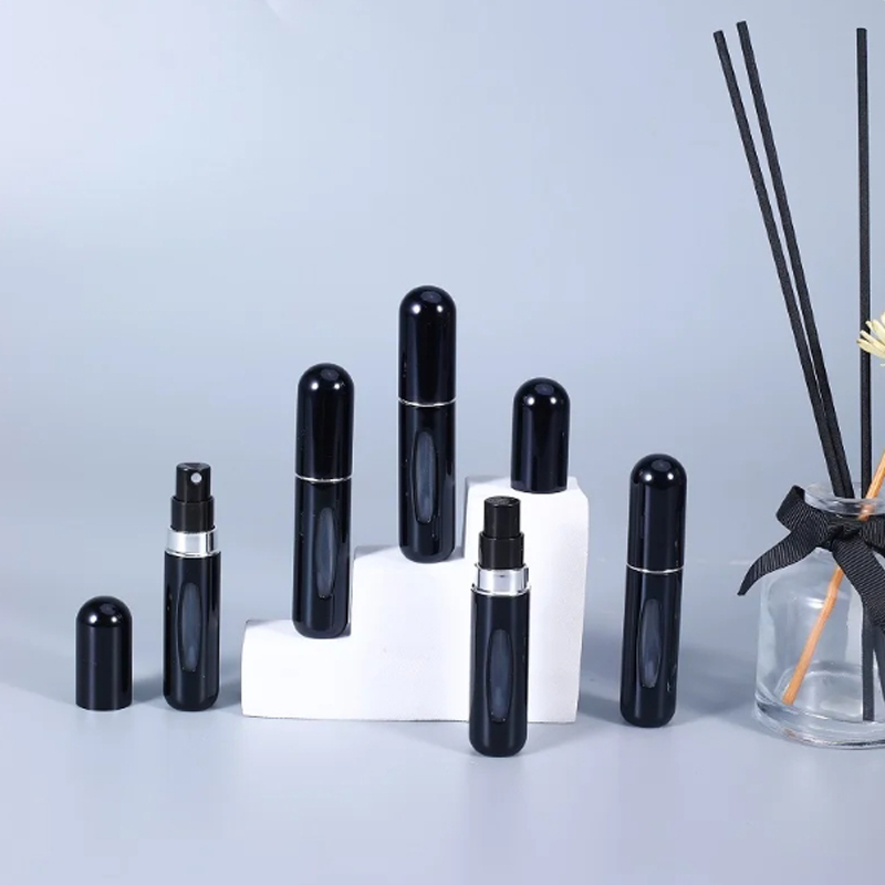 Kit de 5 piezas para Perfume, botella con pulverizador, 5ml
