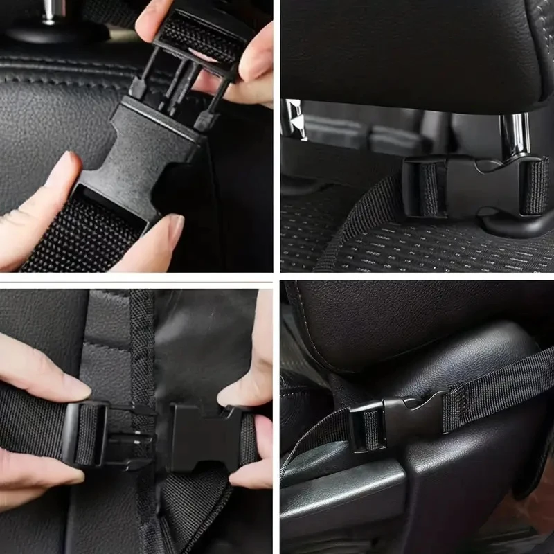 Multifunctionele autostoelorganizer Multifunctionele Oxford-stof Auto-achterkant Multi-pocket opbergtas met tablethouder Protecto