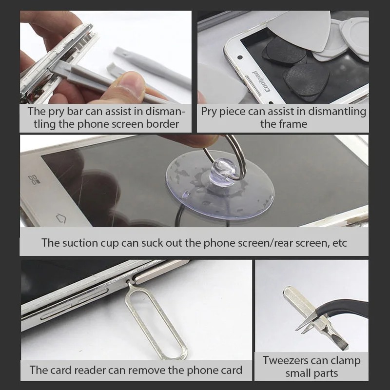 115 ใน 1 ไขควงชุดมินิความแม่นยำหลายคอมพิวเตอร์พีซีโทรศัพท์มือถือซ่อมอุปกรณ์ฉนวน 112 115 ใน 1