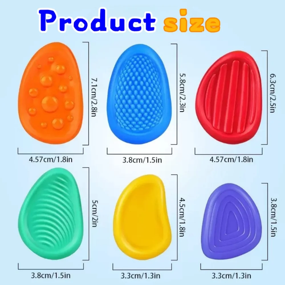 3 Stuks/24 Stuks Set Fidget Speelgoed Volwassenen Zintuiglijke Siliconen Steen Geweven Voor Autisme Kinderen Kalmerende Down Fidget stress Relief Speelgoed