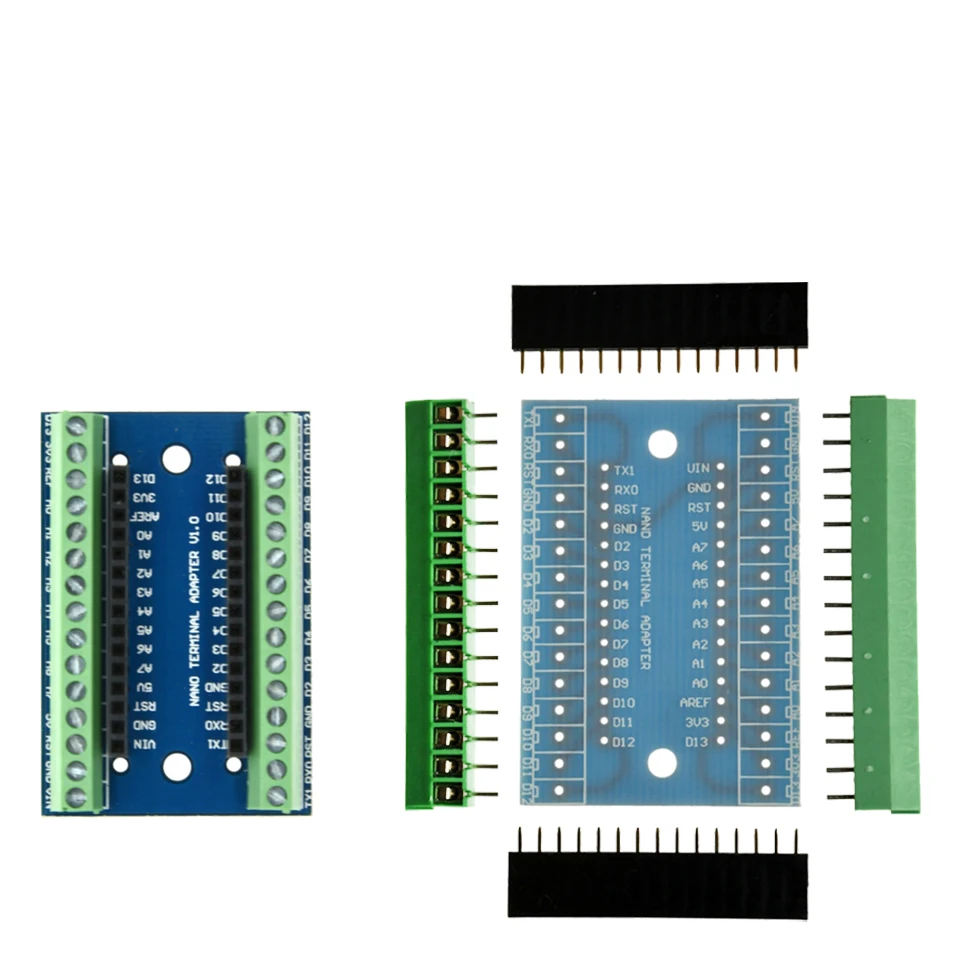 NANO V3.0 3.0 Scheda di espansione adattatore terminale controller NANO IO Shield Piastra di estensione semplice per Arduino AVR ATMEGA328P