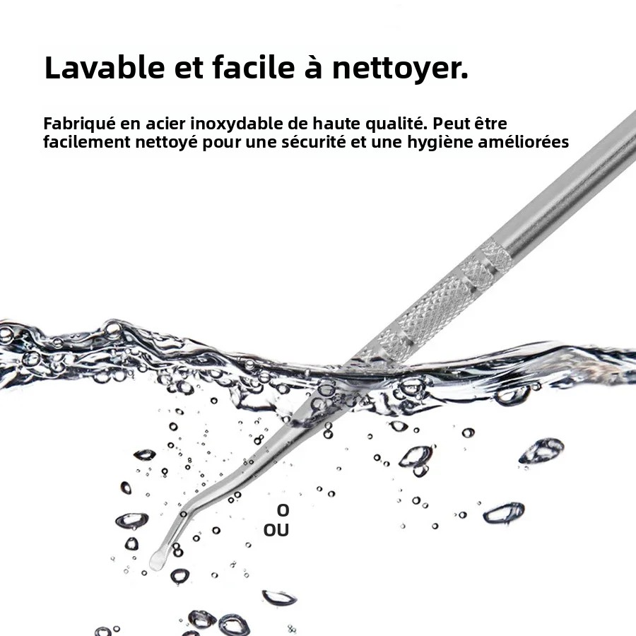 Ensemble d'outils de Correction des ongles incarnés, limes à ongles à Double extrémité en acier inoxydable, soins paronychia, outils de nettoyage des pieds 3 pièces