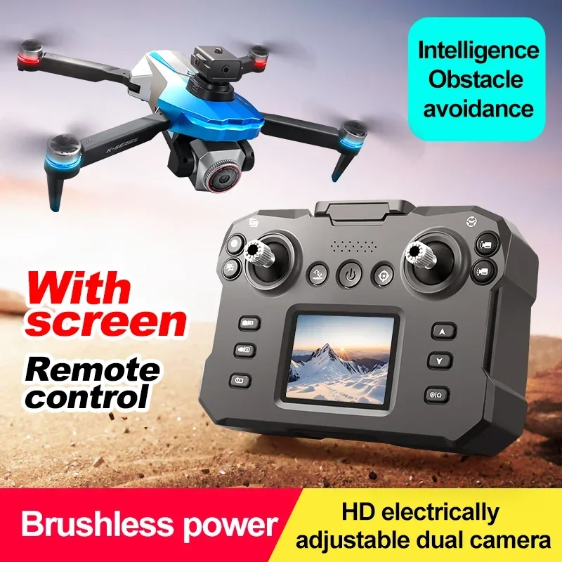 K16 max tela controlada versão drone 8k profissional câmera hd evitar obstáculos dobrável rc quadcopter helicóptero brinquedo presente
