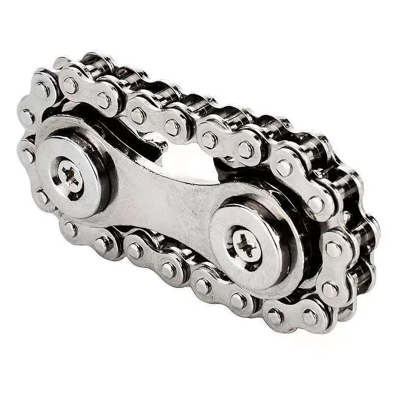 เฟือง Flywheel ปลายนิ้ว Gyro Fidget Spinner Antistress ความวิตกกังวลโลหะโซ่จักรยาน EDC Spinner Fidget ของเล่นสําหรับเด็กผู้ใหญ่