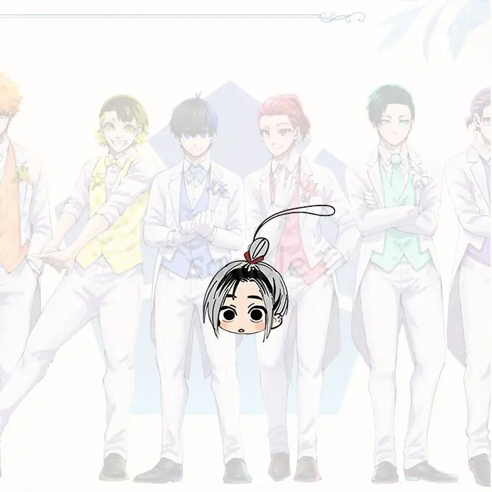 Blue Lock Michael Kaiser Mobile Phone Bachira Meguru Acrylic Pendant Anime Goods Collection Kawaii Phone Case Decor Friend Gift