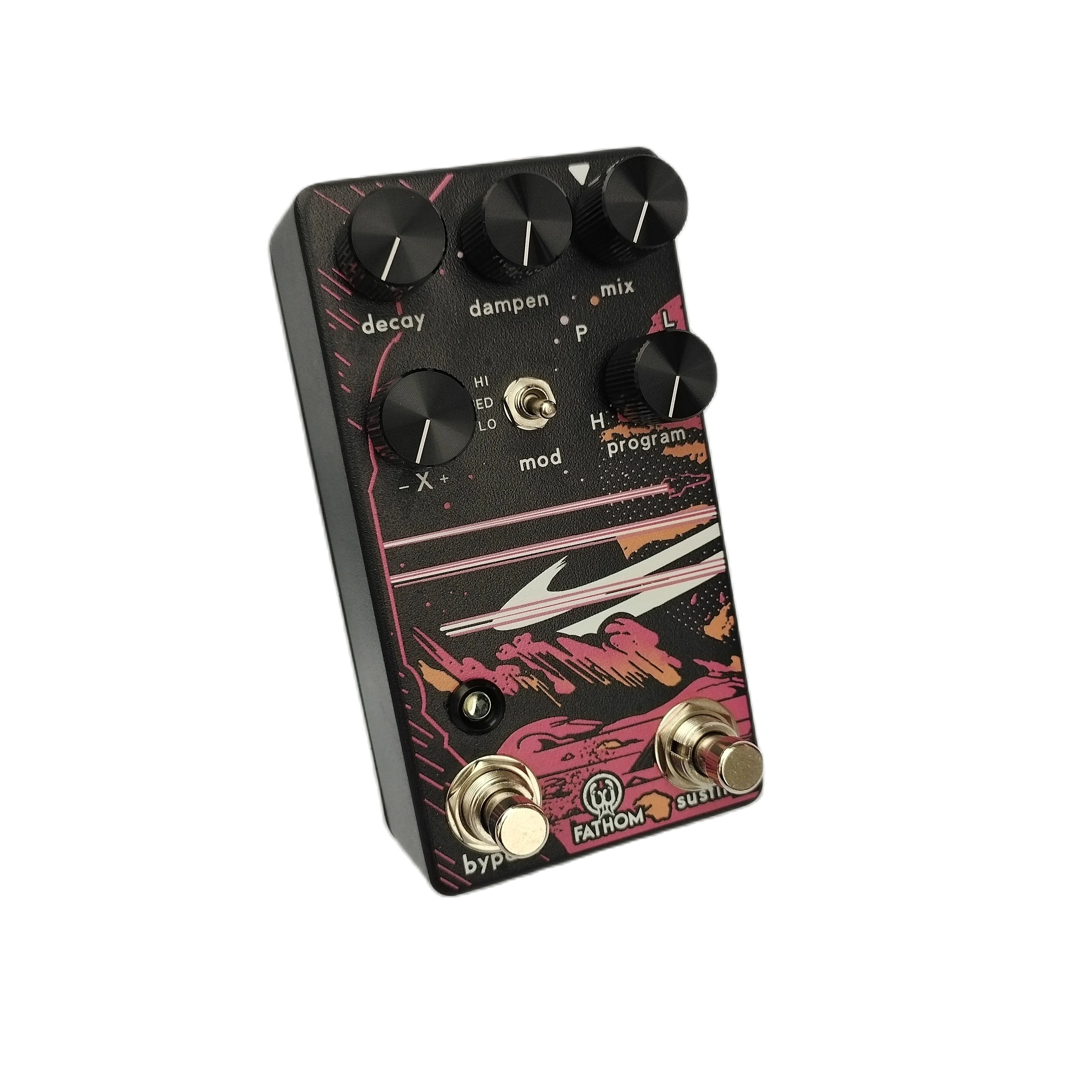 Педаль для гитары JHS Walrus Audio Fathom Multi Reverb и Arp-87 с задержкой