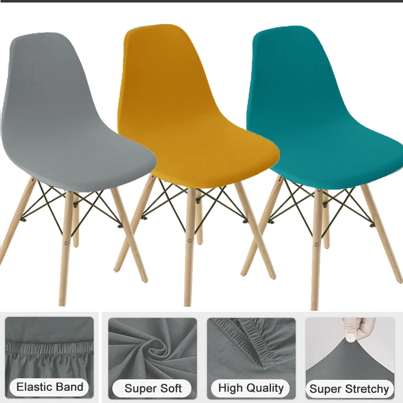 Elastische Schale Stuhl Abdeckung Stretch Esszimmer Stuhl Abdeckung Sitzbezüge Schonbezug Möbel Protector Hotel Home Wohnzimmer Abnehmbare
