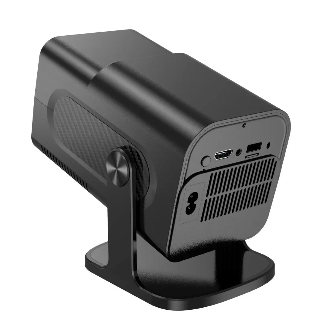 RUSMR HCS350 PRO+ Portable 3D HD Retro Video Game Projector – Dual System (Android), WIFI6 & Smooth Buffering-Free Gaming