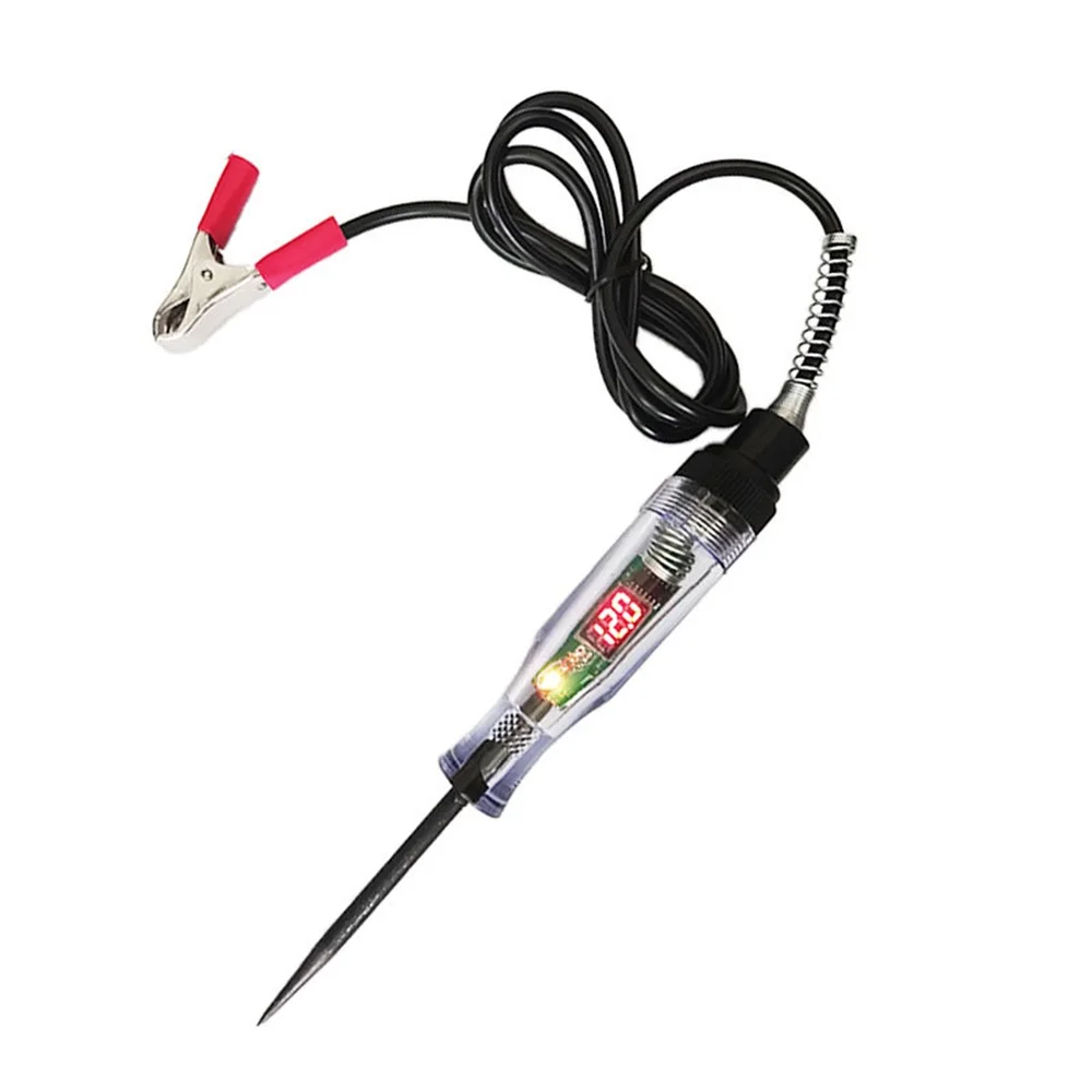 เครื่องทดสอบวงจรไฟฟ้ารถยนต์ DC 3-36V, เครื่องทดสอบวงจรไฟฟ้ารถบรรทุกเครื่องมือวินิจฉัยปากกาวัดหลอดไฟรถยนต์