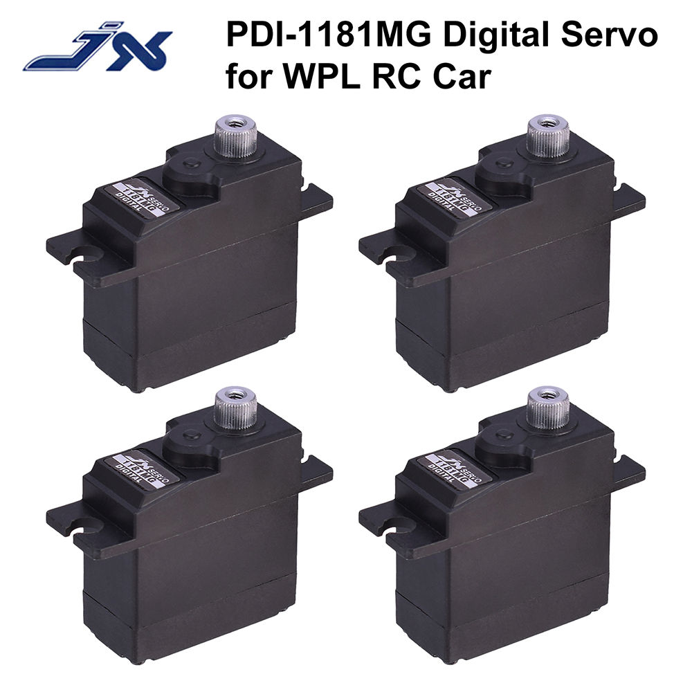 Высококачественный сервопривод JX PDI-1181MG 18 г 3,5 кг, цифровой сервопривод с металлической шестерней для WPL RC автомобиля самолета WLtoys 144001