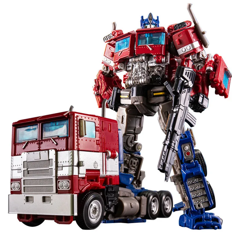 Transformation ของเล่นหุ่นยนต์รถโลหะผสม Commander Optims Prima Action Figure ภาพยนตร์ชุดเด็กของขวัญวันเกิด