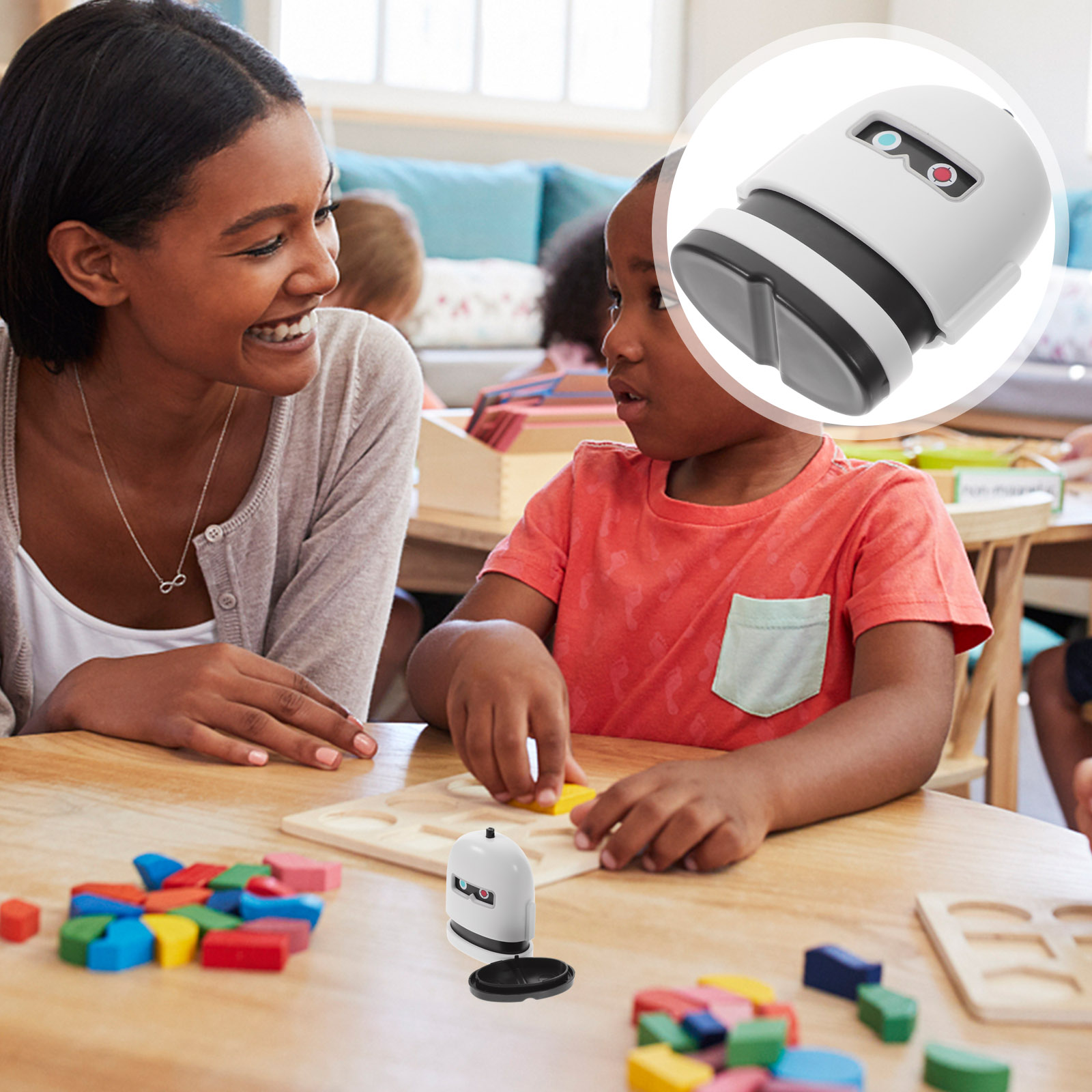 Children's Cartoon Robot Name Stamps Kids Clothes Multi Function Waterproof Clothing for Classroom for Garment