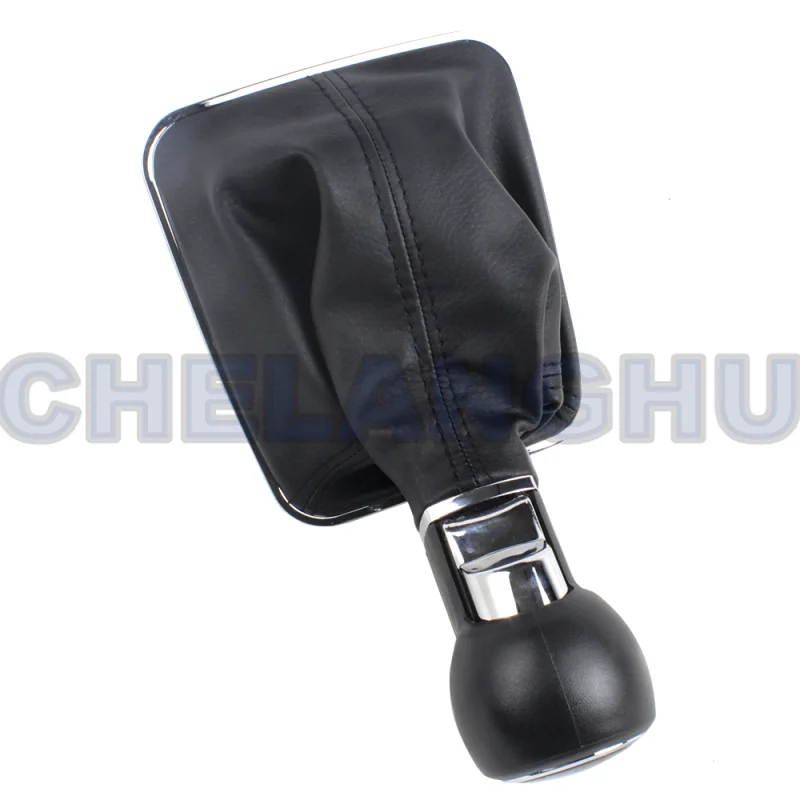 For Opel Zafira B 2005 2006 2007 2008 2009 2010 Car-styling 6 speed gear shift knob with pu  boot Car accessories