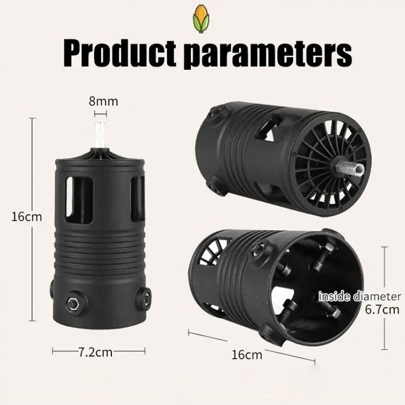 Debulhador De Milho Elétrico Pequeno Portátil, Plaina De Grãos, Separador, Acessório, Totalmente Automático, Máquina De Descascar