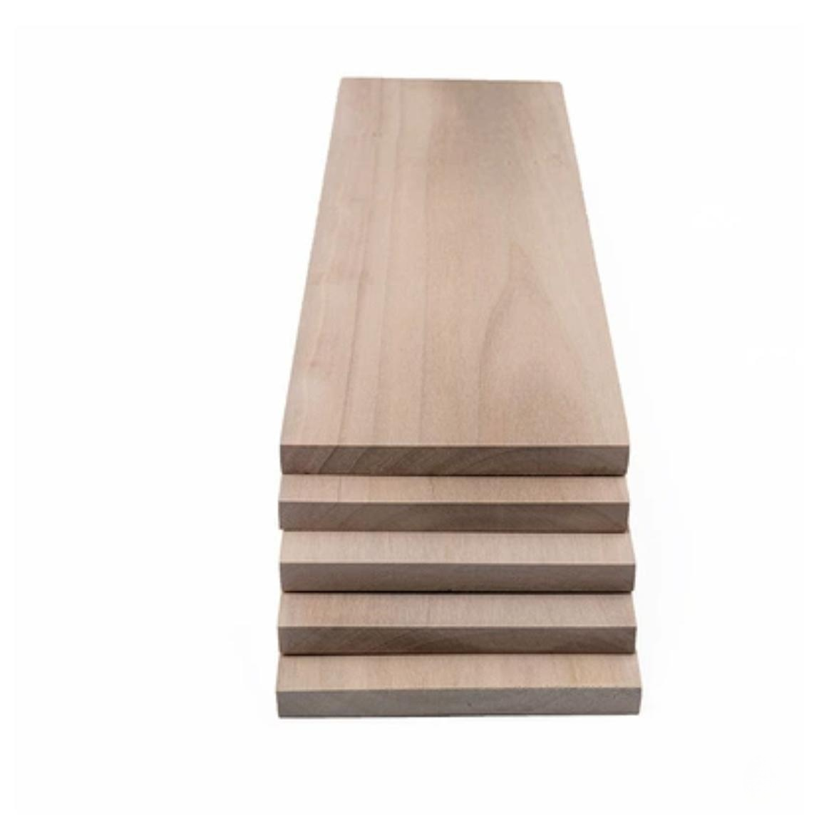 Length:200mm Width:100mm 5pcs Maple solid wood board sheet Handmade DIY materials