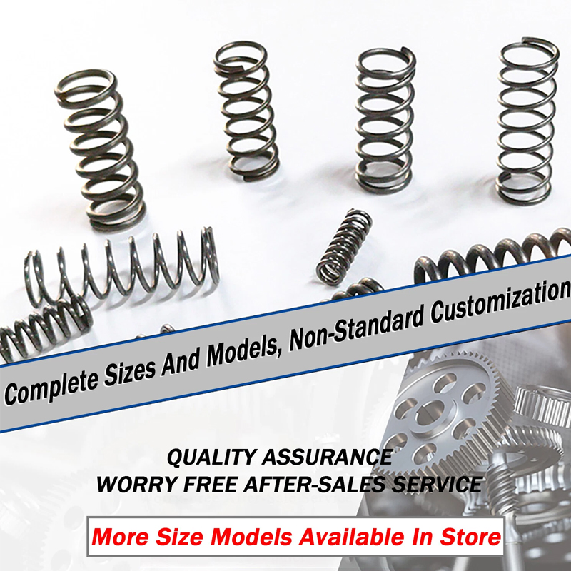 10pcs/Lot 0.2mm 0.3mm 0.4mm Micro Small Compression Spring OD 2/3/4/5/6/7/8/9/10mm Length 5mm to 50mm