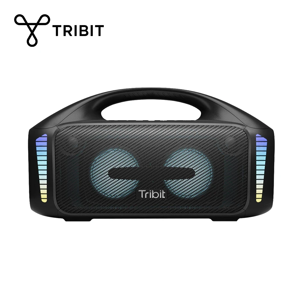 Портативный Bluetooth-динамик Tribit, 90 Вт, StormBox Blast, уличный беспроводной динамик, IPX7, водонепроницаемый динамик для вечеринки, кемпинга, 30 часов воспроизведения
