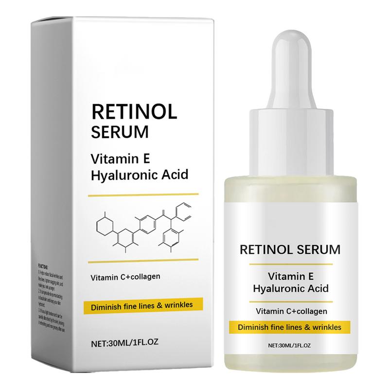 Retinol-Gesichtsserum, tief feuchtigkeitsspendend, jüngeres Verblassen, feine Linien, Lifting, Straffung, Reparatur, glattes Straffungsserum, Hyaluronsäure-Serum