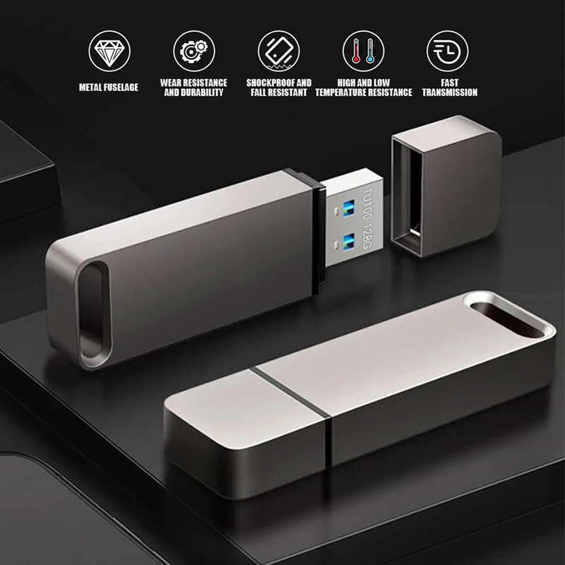 Lenovo Original USB 3.1 Flash Drive 16TB High-Speed Transfer Pen Drive 2TB Large Capacity Waterproof Storage Devices Computer