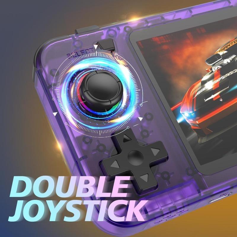 R36H Retro Gaming Console, Handheld Game Console with mAh Battery 3.5'' IPS Screen, 15000+Games，Support 20+ emulators Classic