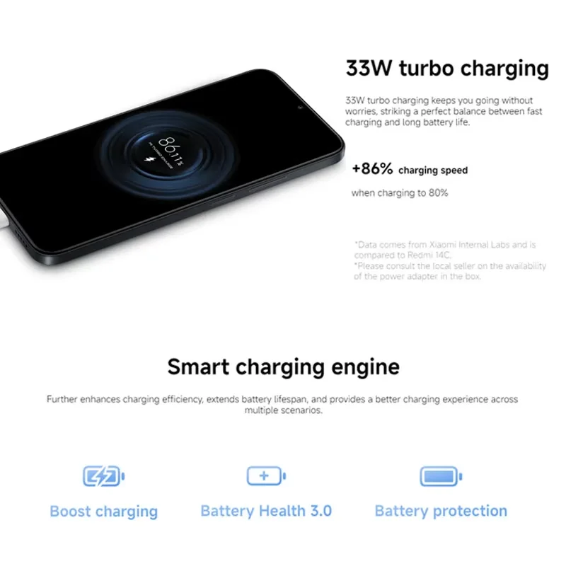 Xiaomi Redmi 15C Global Version Smartphone 50MP hoofdcamera 120Hz 6.9" Dot Drop-display 33W opladen MediaTek Helio G81-Ultra