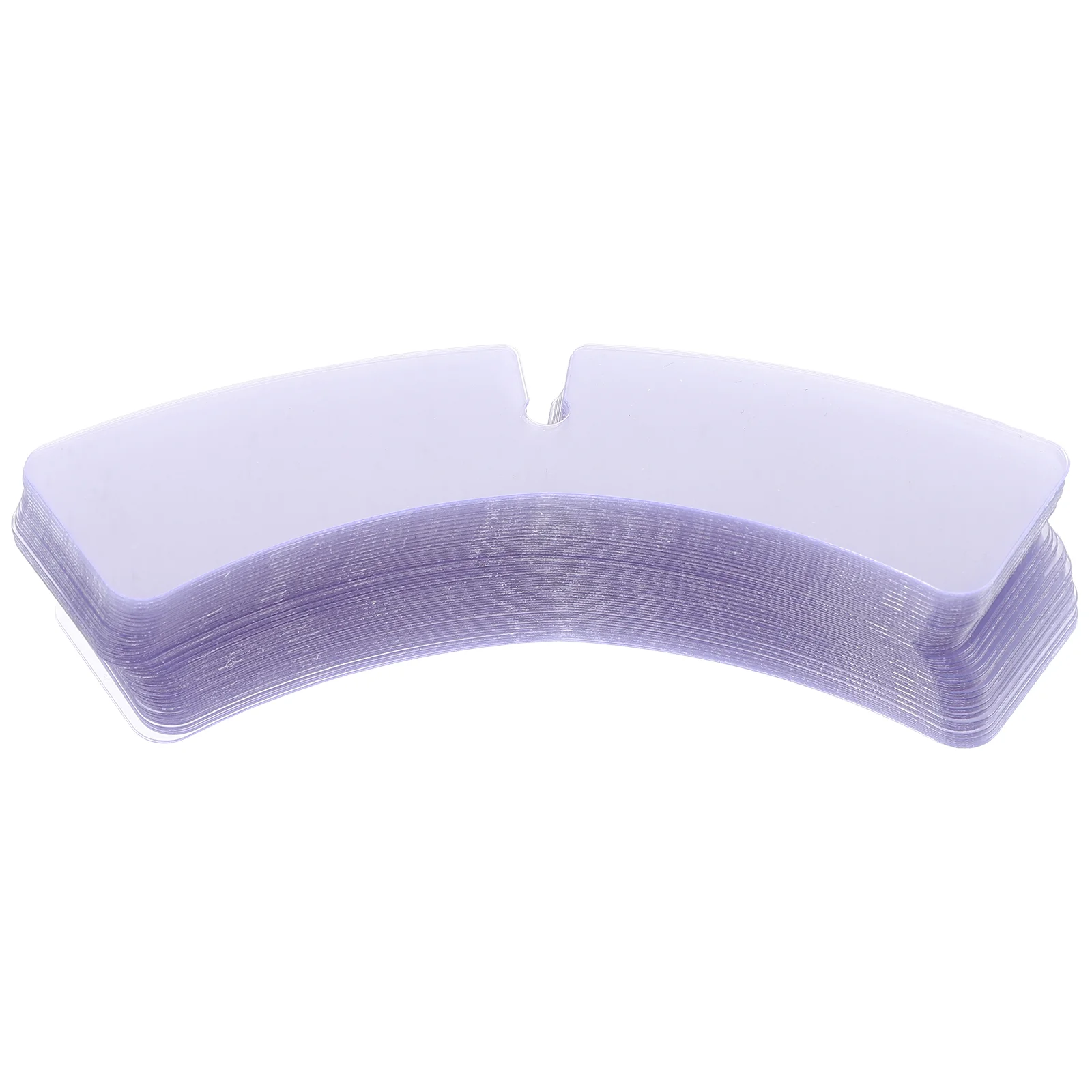100 Uds camisa Collar soporte Shaper camiseta Stand Collar Shaper camisa Anti-roll fijo Shaper Collar Stay Bundle ropa accesorio