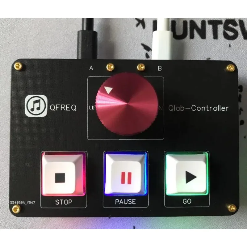 Il NUOVO controller QLAB supporta due computer per QLAB Hirrender P1 SSP Itunes KUGOU Foobar2000