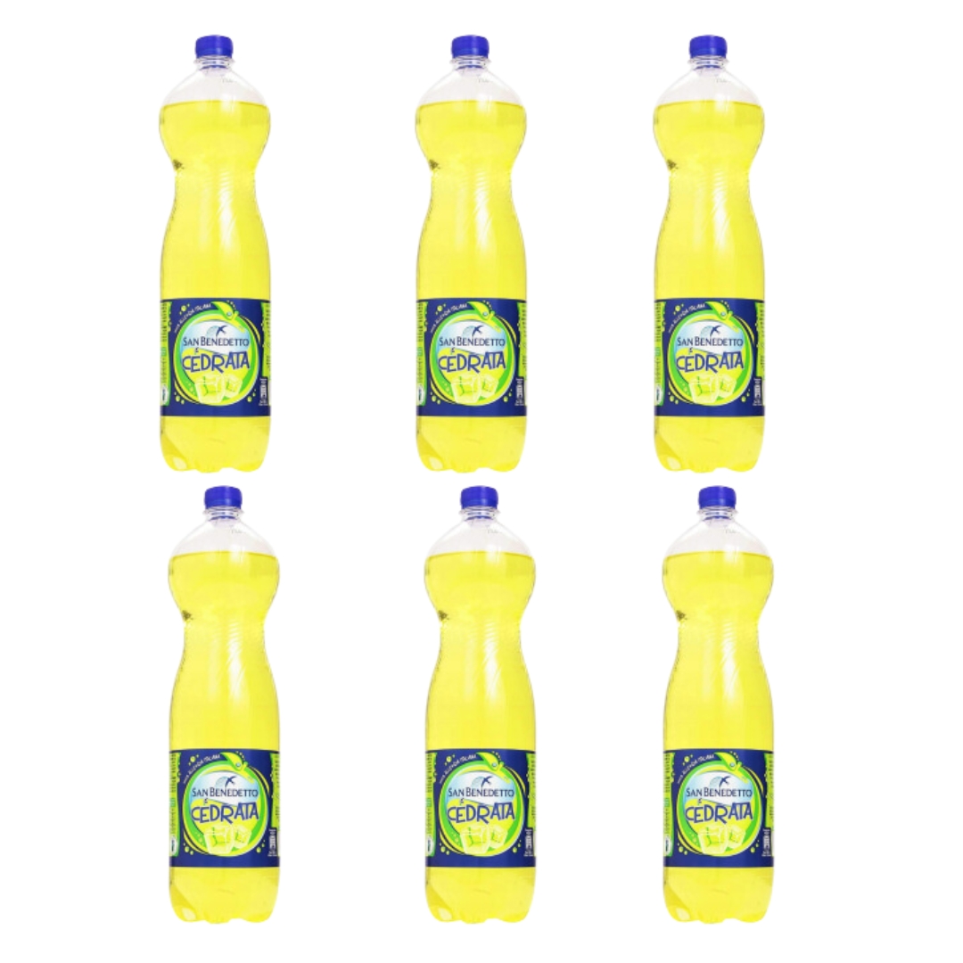 Kohlensäurehaltige Limonade Zeder 6x1,5l-San Benedetto