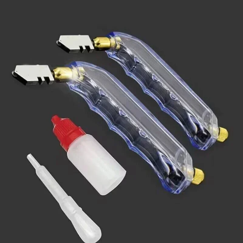 Utensile da taglio per vetro portatile professionale a base di olio per utensili manuali per il taglio di piastrelle in vetro duro diamantato