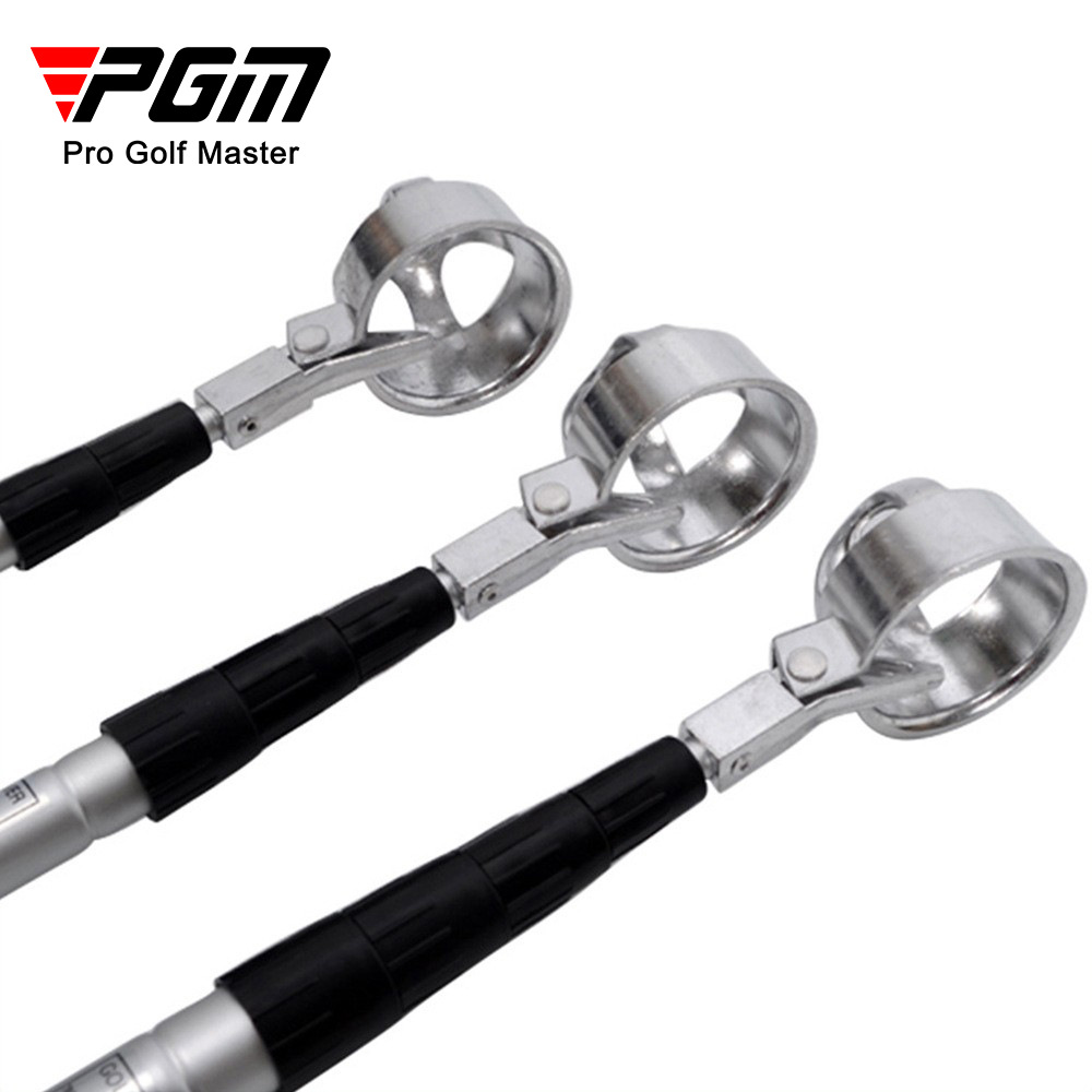 PGM Golf Ball Pick Up Tools Teleskop Golf Ball Retriever Retracted Golf Pick Up Automatische Locking Scoop Picker LQQ001