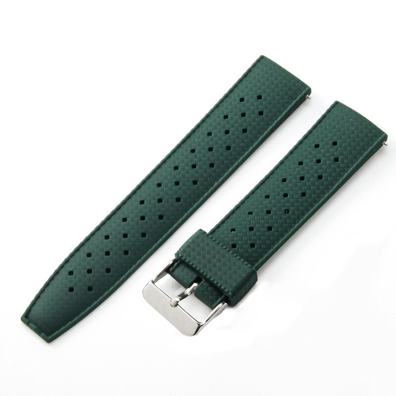 Nowy tropikalny pasek gumowy do zegarka Oris Seiko Citizen Quick Release 18mm 20mm 22mm Silikonowy pasek Tropic Pasek do inteligentnego zegarka